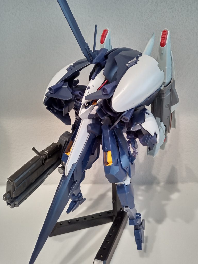 ブレイズウィザードを採用多弾ミサイル+高機動ブースターで駆る！重量過多でサムネの自立は奇跡な一枚！！