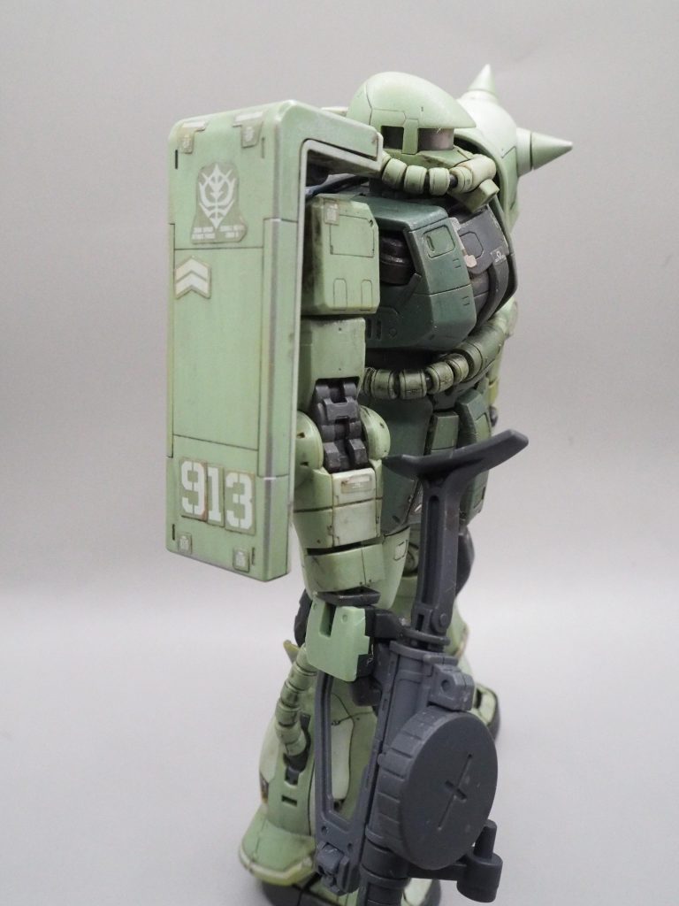 シールドもカスカスに褪せてます