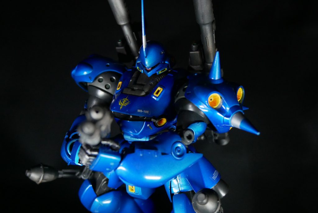 強襲用重試作MSです、装甲薄いですがメッチャ強いですよ。 MS-18E ケンプファー–8枚目/制作者:suteteko76
