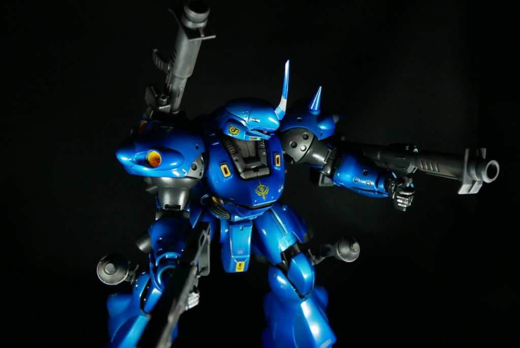 OVA当時は、こんなに重武装のMSもすくなかったから、強烈な印象が残っています。