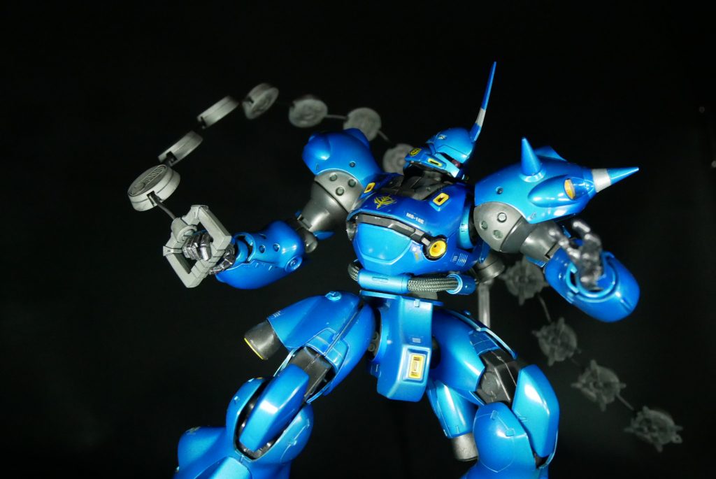 強襲用重試作MSです、装甲薄いですがメッチャ強いですよ。 MS-18E ケンプファー–7枚目/制作者:suteteko76