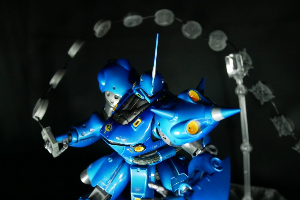 強襲用重試作MSです、装甲薄いですがメッチャ強いですよ。 MS-18E ケンプファー–6枚目/制作者:suteteko76