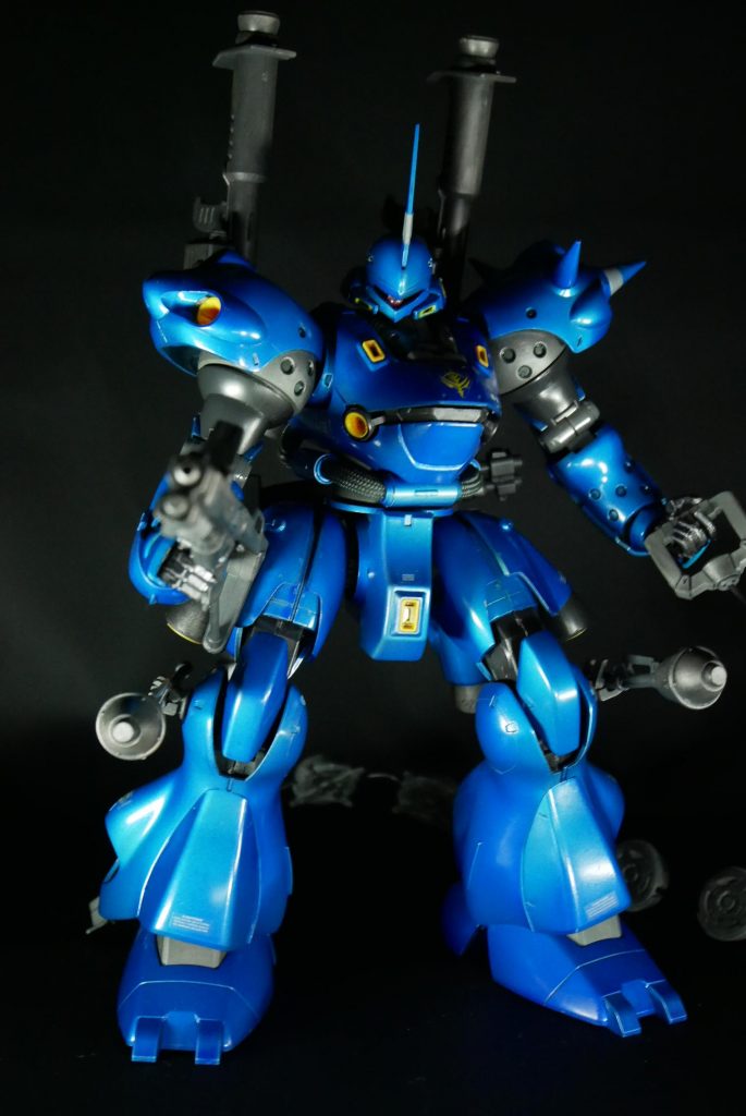 今でも絶大の人気のあるケンプファー。自分の技術で頑張ってキャンディー塗装してみましたが、手間や忍耐力がなく、二度とやらないと思いますw。キャンディー塗装得意なモデラーさん、本当にリスペクトです。