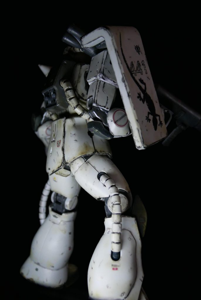 白き鬼、ホワイト・オーガー(シン・マツナガ機だけが白じゃないっす!)–4枚目/制作者:suteteko76