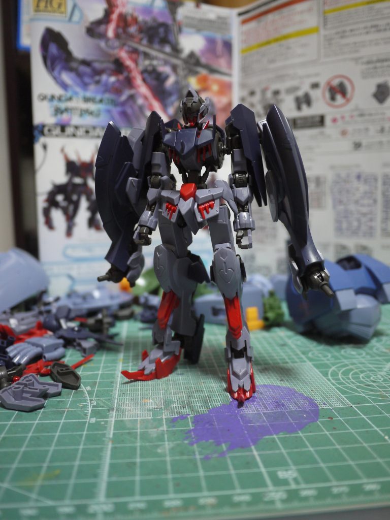 いろいろ、組み合わせを考えました。今思うと、手はこの方向でいけば良かったかも…。