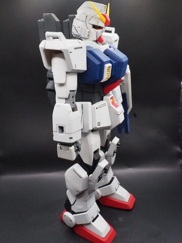 エアブラシを使うようになり、適正な塗料の濃度の具合は理解しているのでムラなく塗れたと思います。