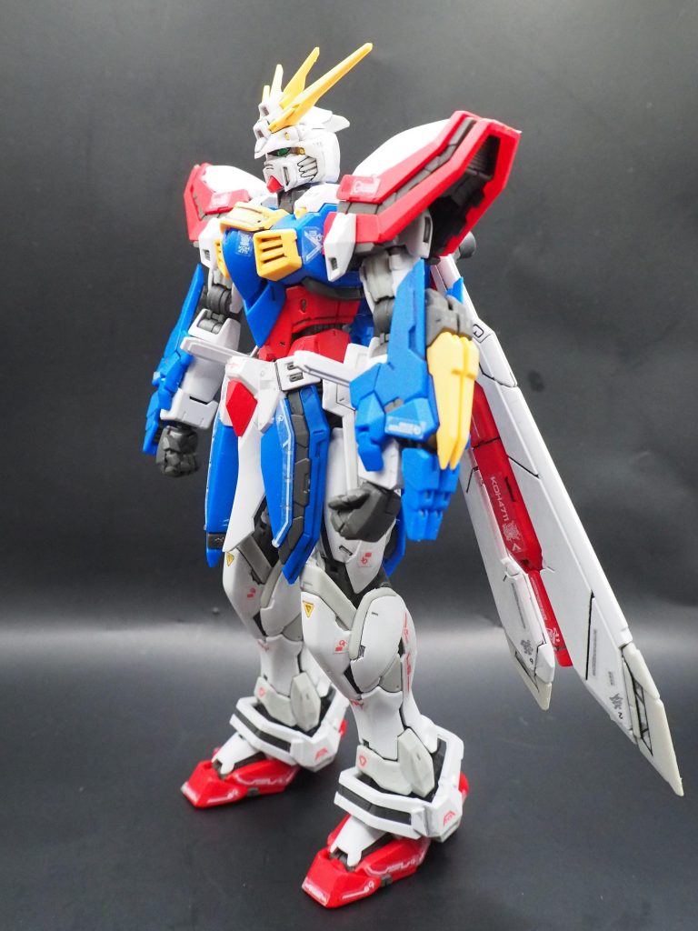 つや消しとスミ入れ処理とステッカー