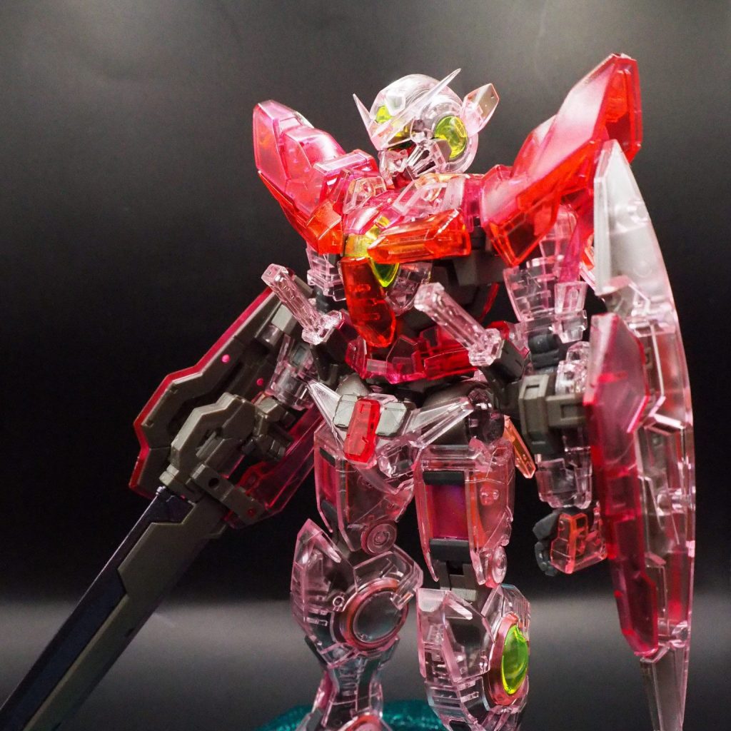 RGガンダムエクシア トランザムクリアー｜@sin_990さんのガンプラ作品