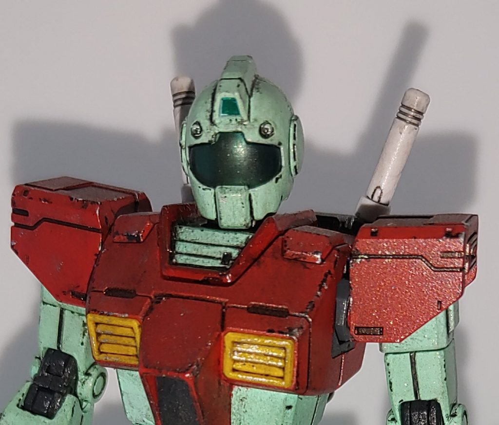 MGジム1.0の説明書に記載されていた「RGM-79S 指揮官用ジム」も再現可能