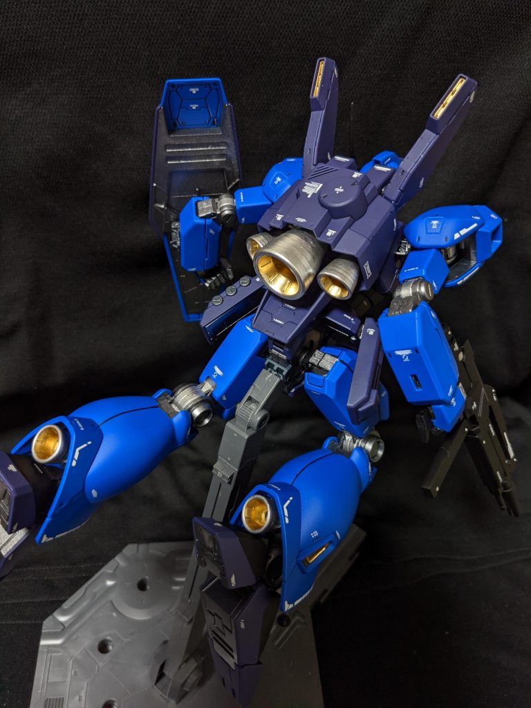 バックショット。バーニア大きいですよね(^^)早そうです。