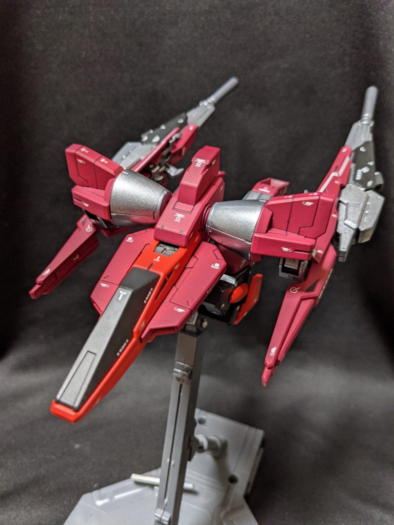 支援機です。ビルドブースターMk-IIですがエゥーゴで開発した的な位置づけにしてるのでG-ブースターとでもしておきましょう!