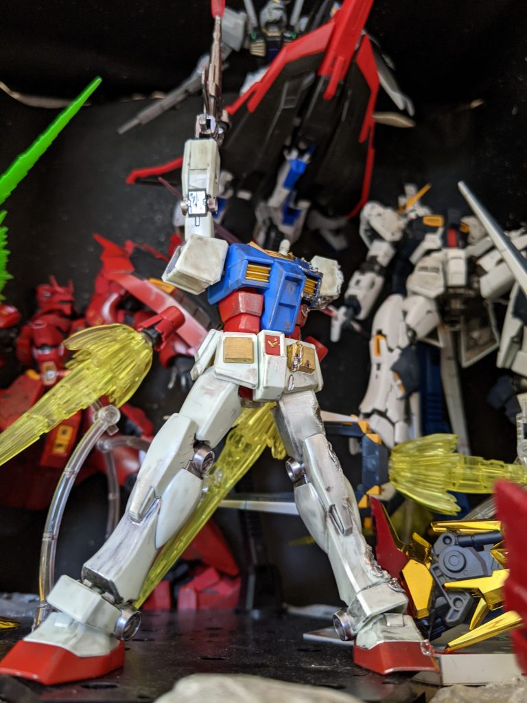 EGのガンダムでラストシューティングを作った頃。