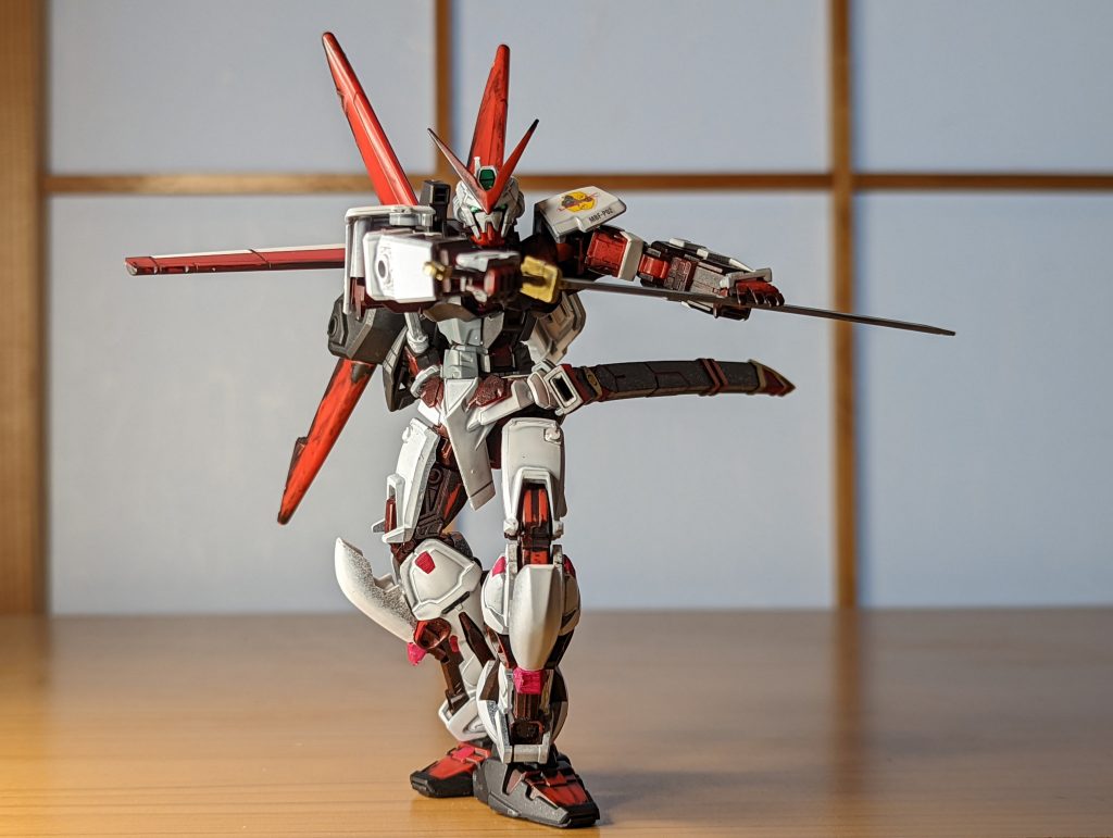 アストレイレッドフレームフライトユニット 全塗装–4枚目/制作者：@dora_e_m
