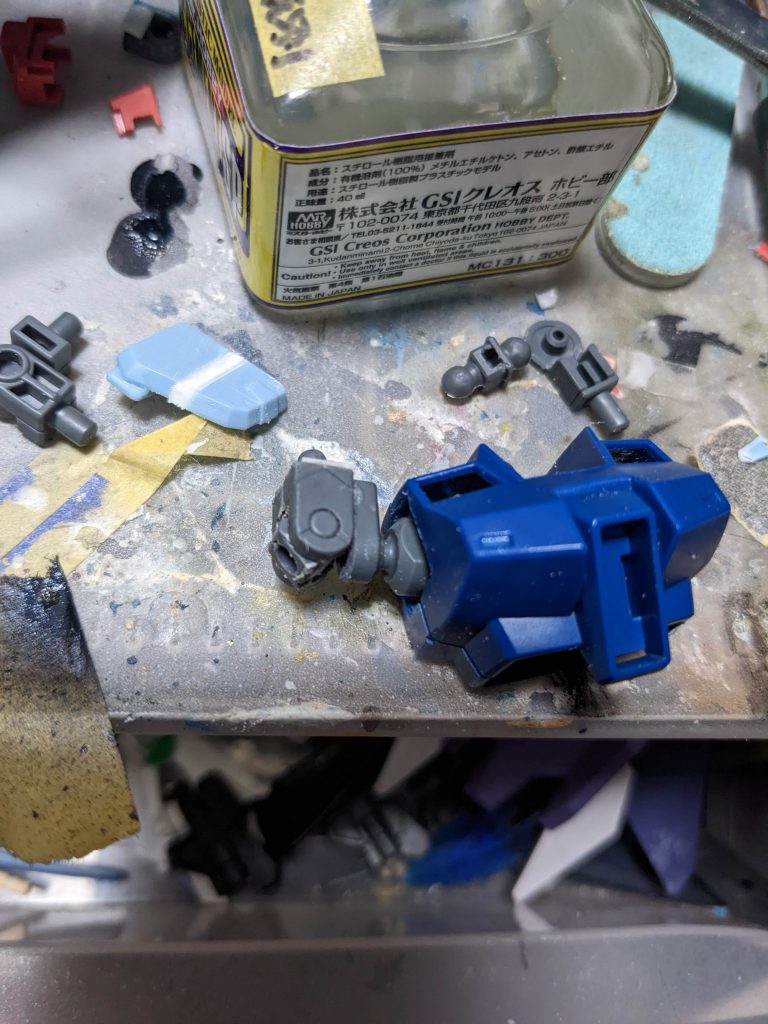 肩もボールデンアームアームズを使って作成