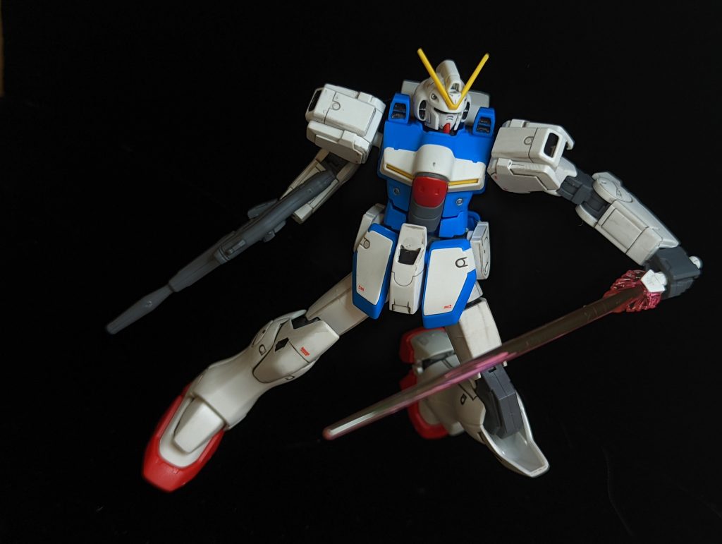 HGUC 1/144 ヴィクトリーガンダム(Vガンダム)ほぼ素組み–4枚目/制作者：@dora_e_m