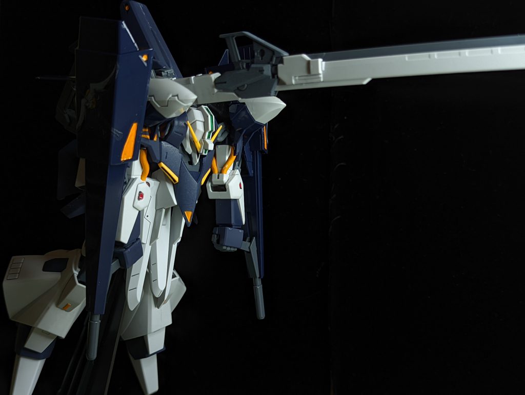 初・AOZキット！HGUC 1/144 ギャプラン TR-5 [フライルー] 部分塗装+本体つや消し+バインダー光沢–2枚目/制作者：@dora_e_m