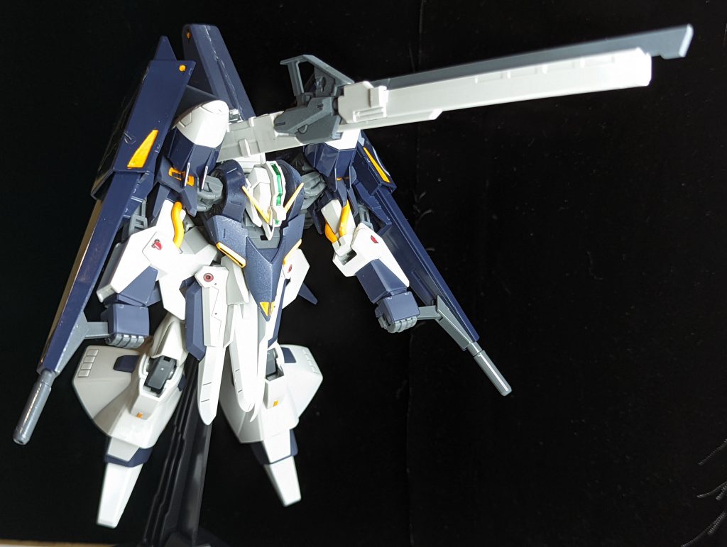 初・AOZキット！HGUC 1/144 ギャプラン TR-5 [フライルー] 部分塗装+本体つや消し+バインダー光沢–3枚目/制作者：@dora_e_m