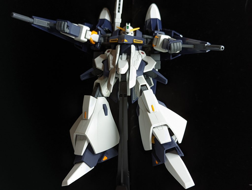 初・AOZキット！HGUC 1/144 ギャプラン TR-5 [フライルー] 部分塗装+本体つや消し+バインダー光沢–4枚目/制作者：@dora_e_m