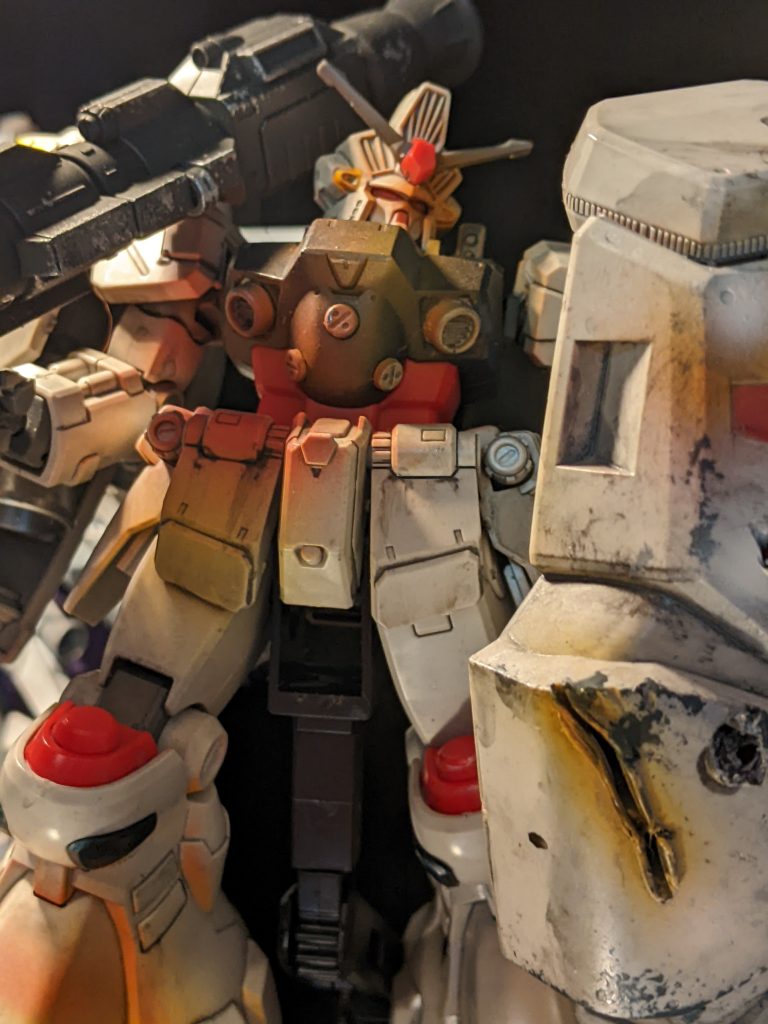 宇宙戦火塗装、HGサイサリス–2枚目/制作者：やまさん