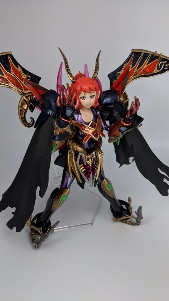 表情変更叫び顔の後だと、物足りない。。。サタンフミナ「ハロ要素が無くなったが、悪魔合体だから仕方ない」