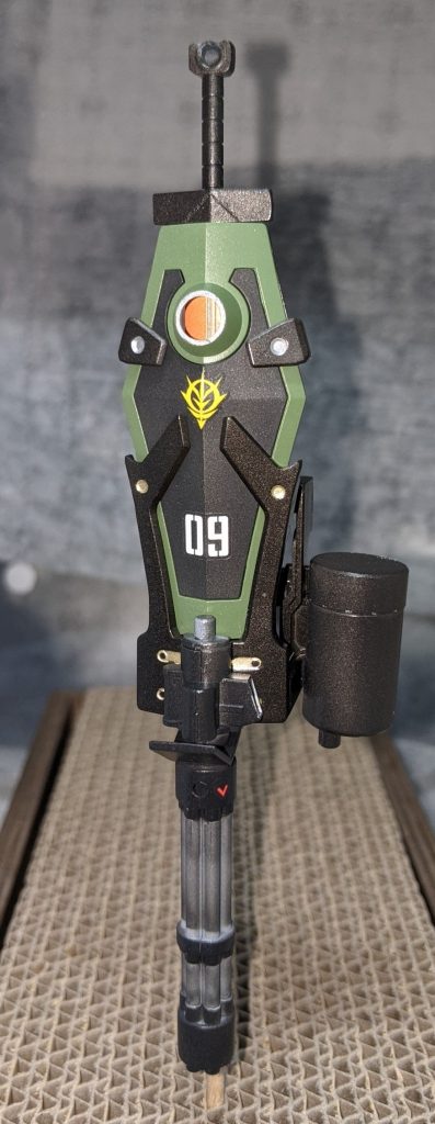 ガトリング部分のグラデーションに初めて挑戦。これがグラデーションなのかは不明ですが（笑）仕上がりには満足です。