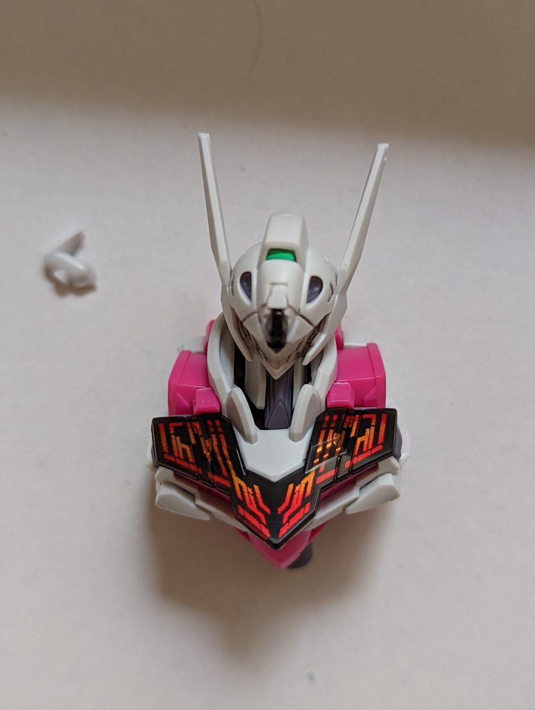 ガンダムルブリス(水星の魔女 PROLOGUE)素組み+墨入れ–2枚目/制作者：@dora_e_m