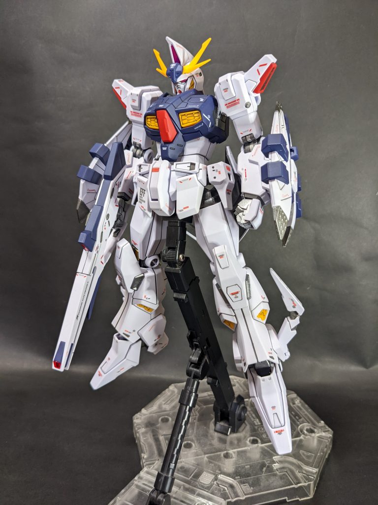 オデュッセウスガンダムも単体でも見れる程度に作りました。