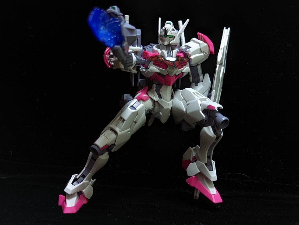 ガンダムルブリス(水星の魔女 PROLOGUE)素組み+墨入れ–2枚目/制作者：@dora_e_m