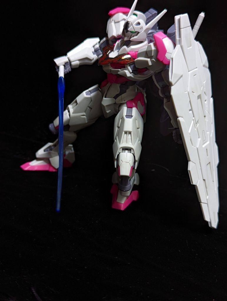 ガンダムルブリス(水星の魔女 PROLOGUE)素組み+墨入れ–4枚目/制作者：@dora_e_m