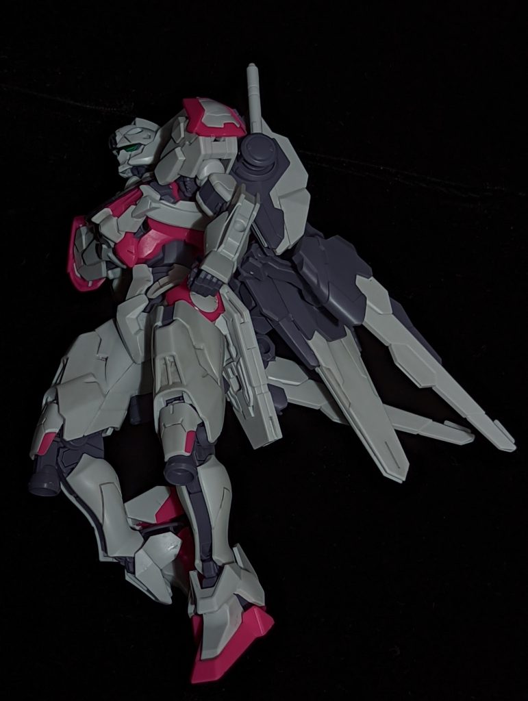 ガンダムルブリス(水星の魔女 PROLOGUE)素組み+墨入れ–5枚目/制作者：@dora_e_m