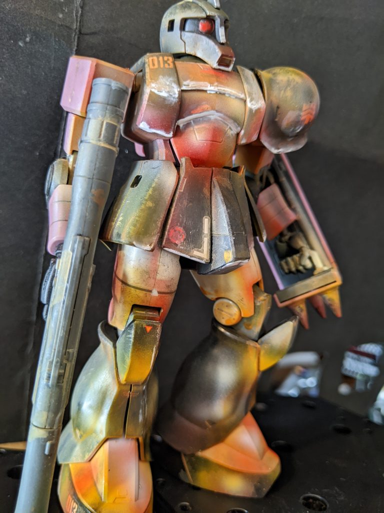 戦火塗装…ザク–4枚目/制作者：やまさん