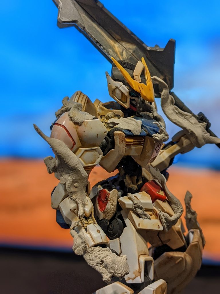 戦火の中で…HGバルバトス–2枚目/制作者：やまさん