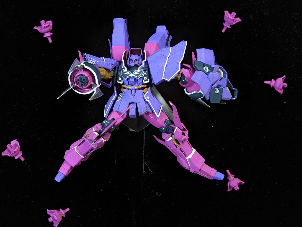 HGUC 1/144 ローゼン・ズール ほぼ全塗装–3枚目/制作者：@dora_e_m