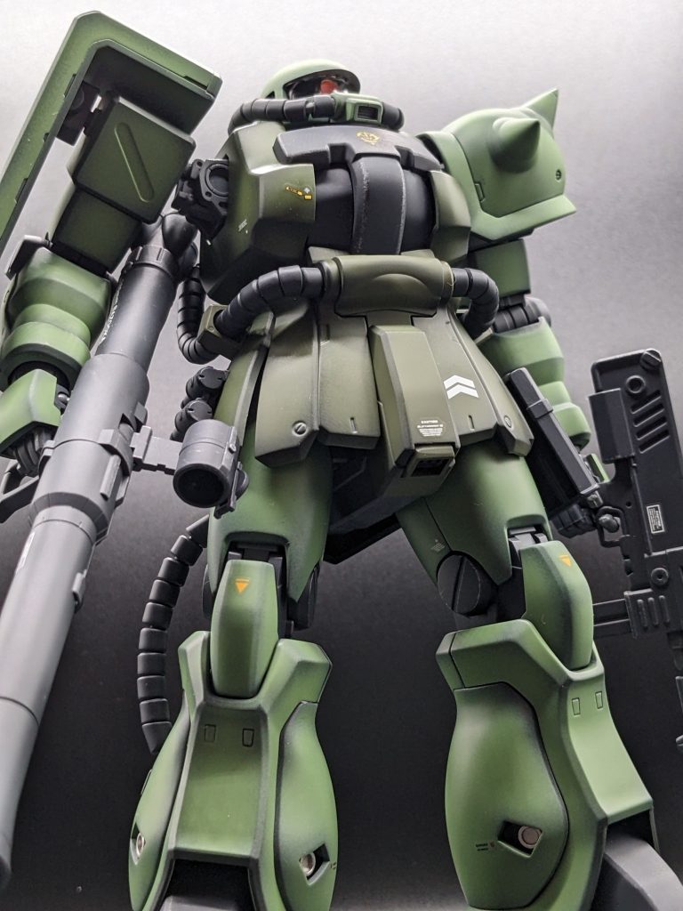 バズーカのスコープつけ忘れてます…