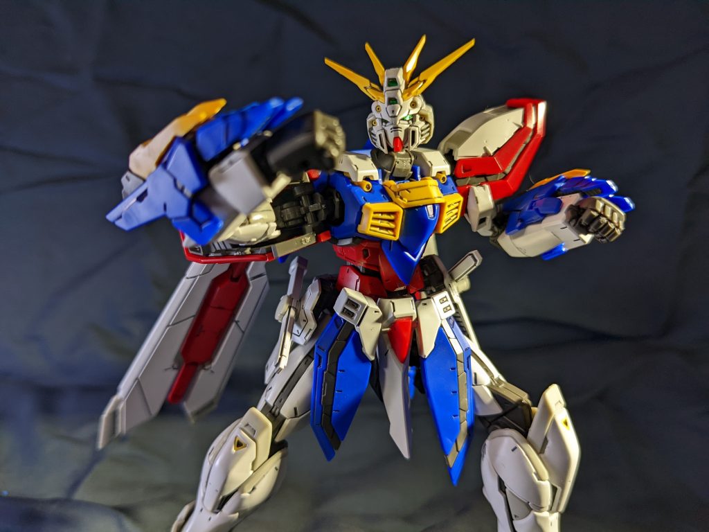 RG ゴッドガンダム–2枚目/制作者：ソロモンの悪夢