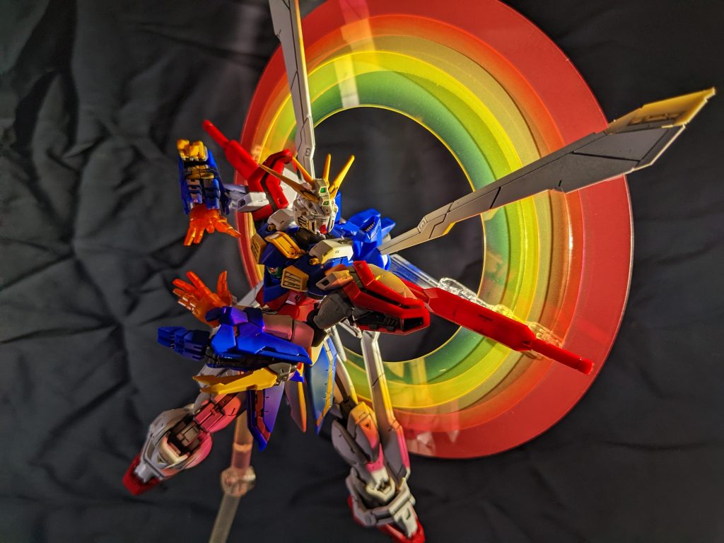 RG ゴッドガンダム–3枚目/制作者：ソロモンの悪夢