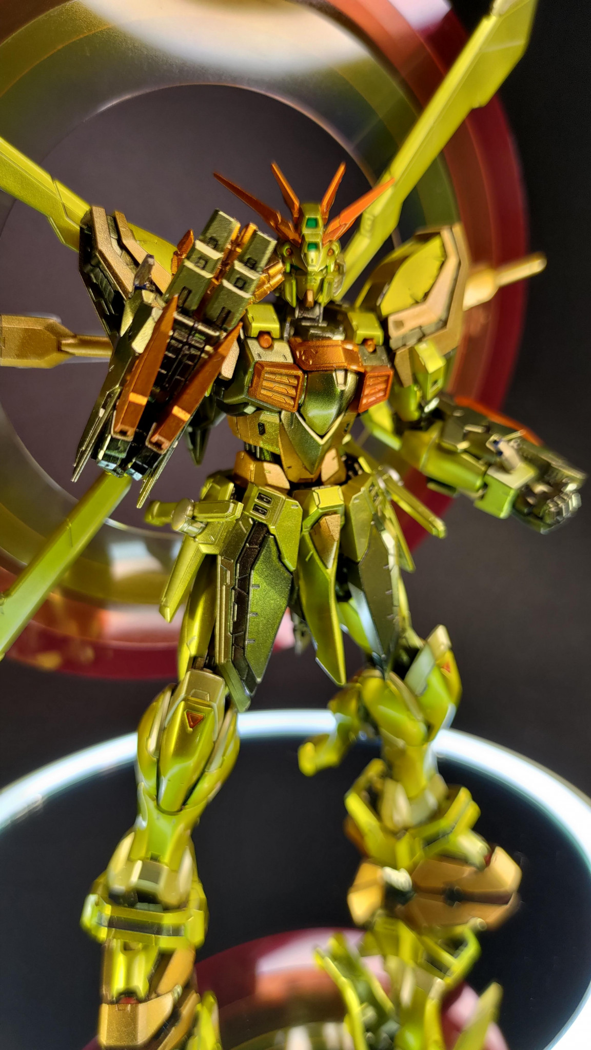 塗装済完成品】RG ゴッドガンダム ハイパーモード - プラモデル