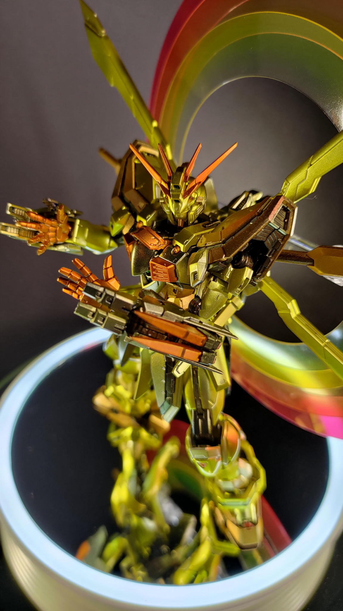 全塗装 RG ゴッドガンダム ハイパーモード - 模型