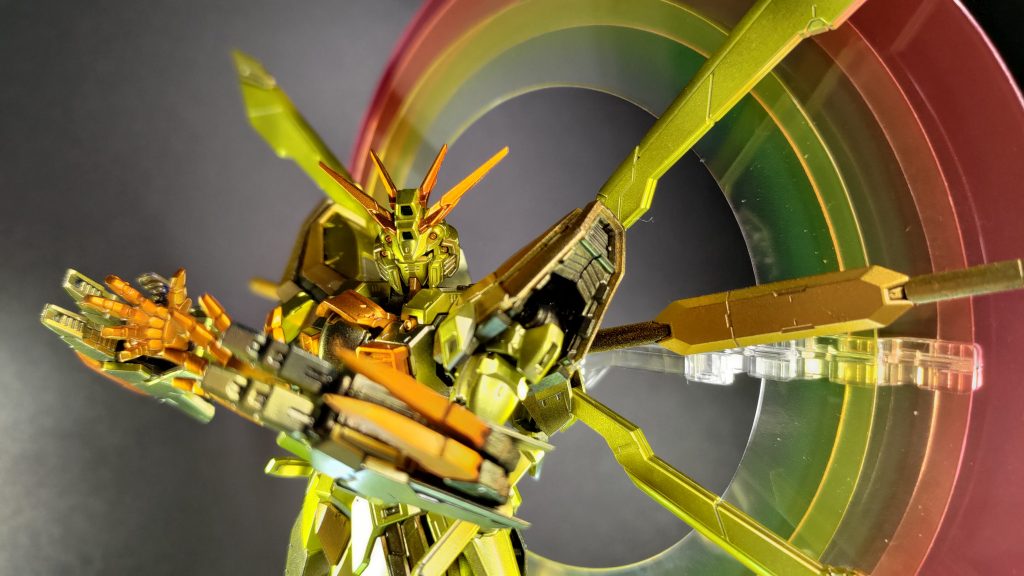 石破天驚拳っぽく エフェクトパーツが届いたら最終奥義でポーズ固定かな?