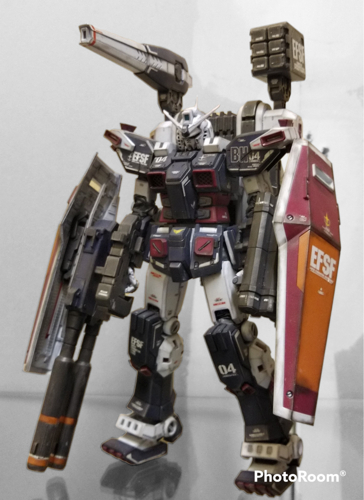 MG　フルアーマーガンダム　サンダーボルトＶｅｒ.Ｋａ–2枚目/制作者：トシ348