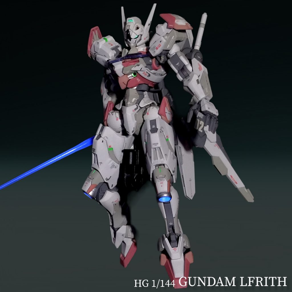 ガンダムルブリス HG–8枚目/制作者：tochan