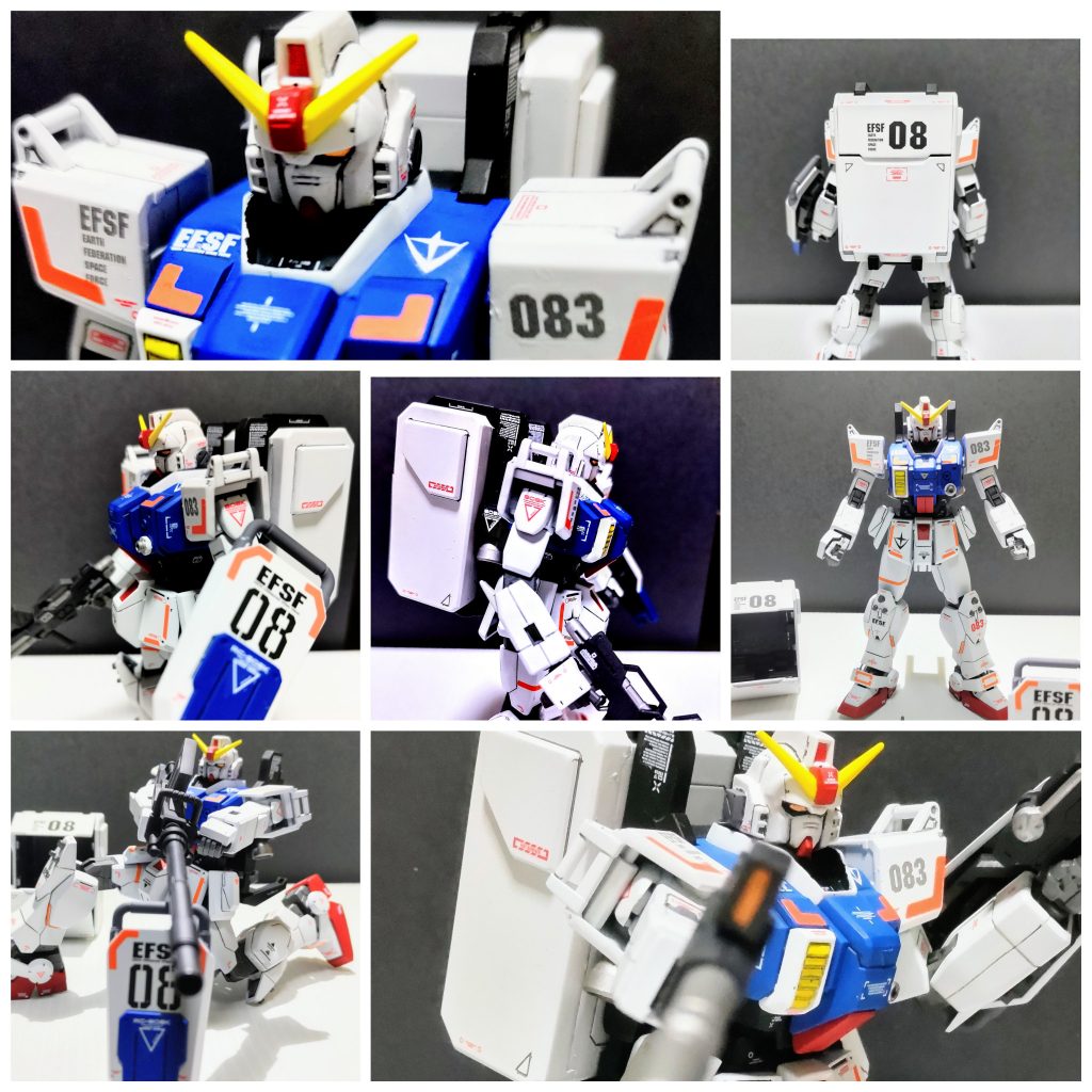 ＨＧ 1/144 陸戦型ガンダム（市街地戦仕様）–5枚目/制作者：たぁーさん