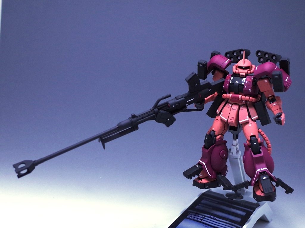 　1/144 RG ザクアメイジング　–3枚目/制作者：だんくら工房・mk戦車