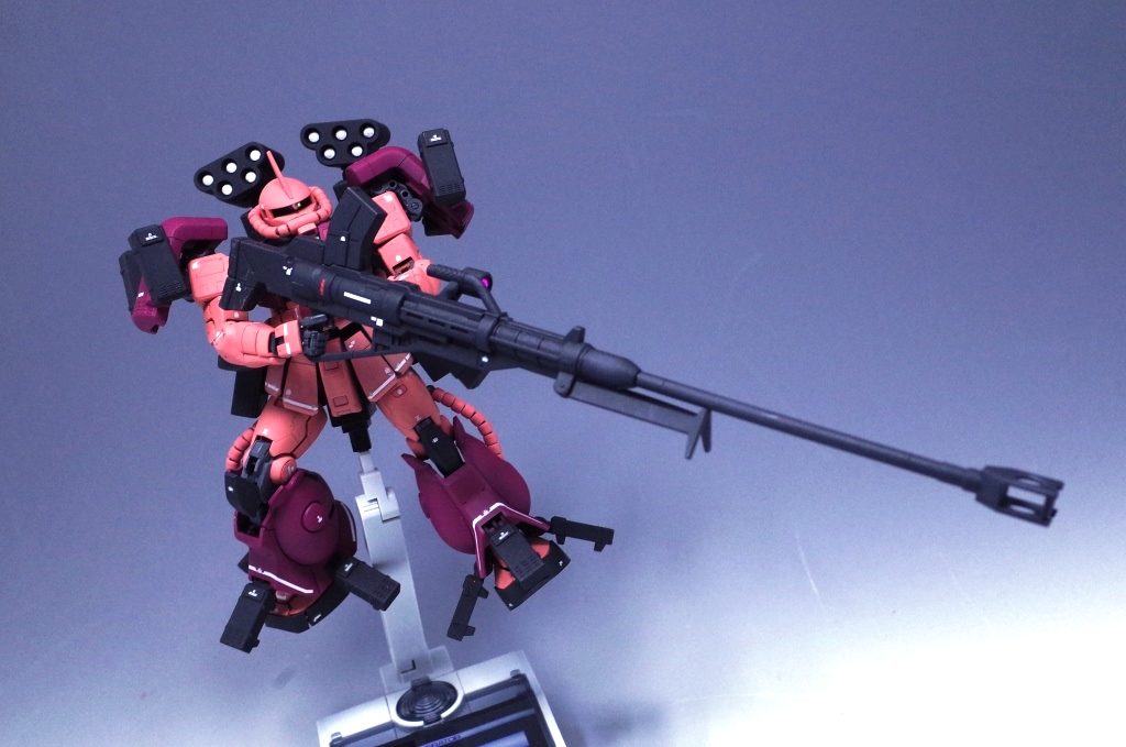 ヅダの対艦ライフルを持たせてみました