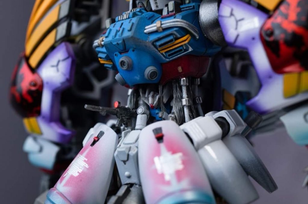 HGUC 1/400 GP03 sitted to pilot this kit.