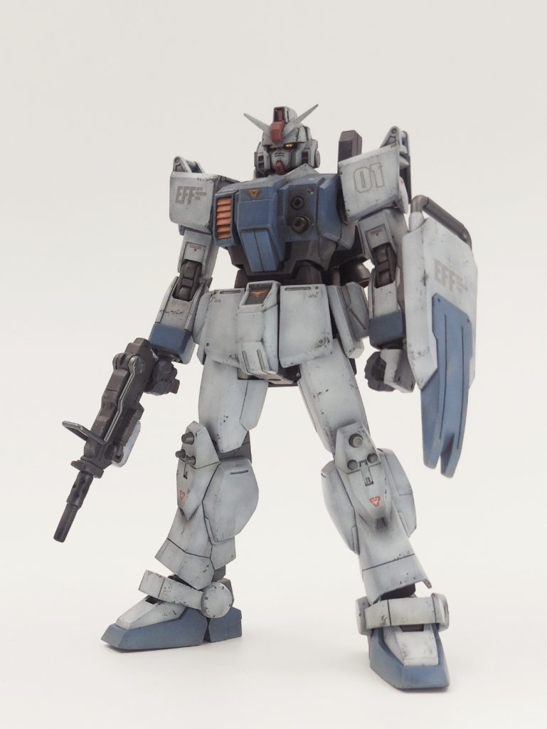 陸戦型ガンダム–2枚目/制作者：Moki Plamo