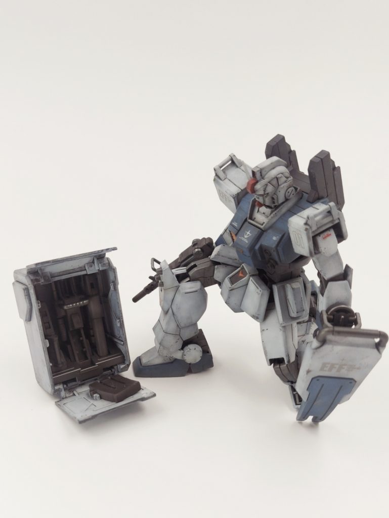 陸戦型ガンダム–5枚目/制作者：Moki Plamo