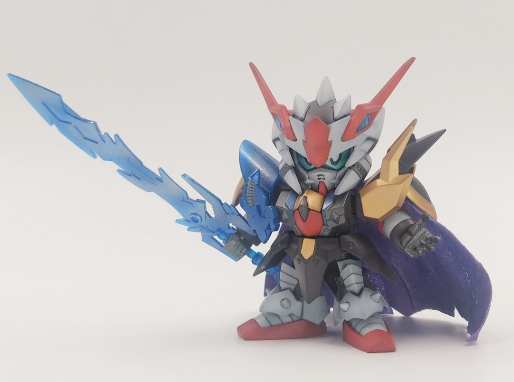 魔竜剣士ゼロガンダム–2枚目/制作者：Moki Plamo