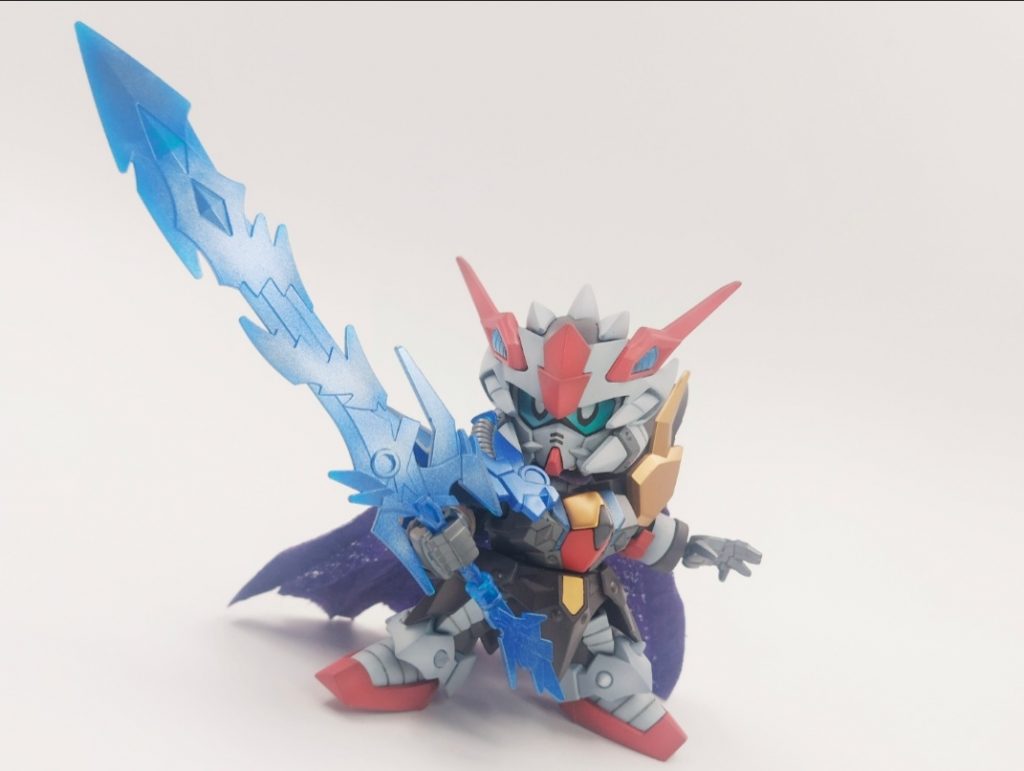 魔竜剣士ゼロガンダム–4枚目/制作者：Moki Plamo