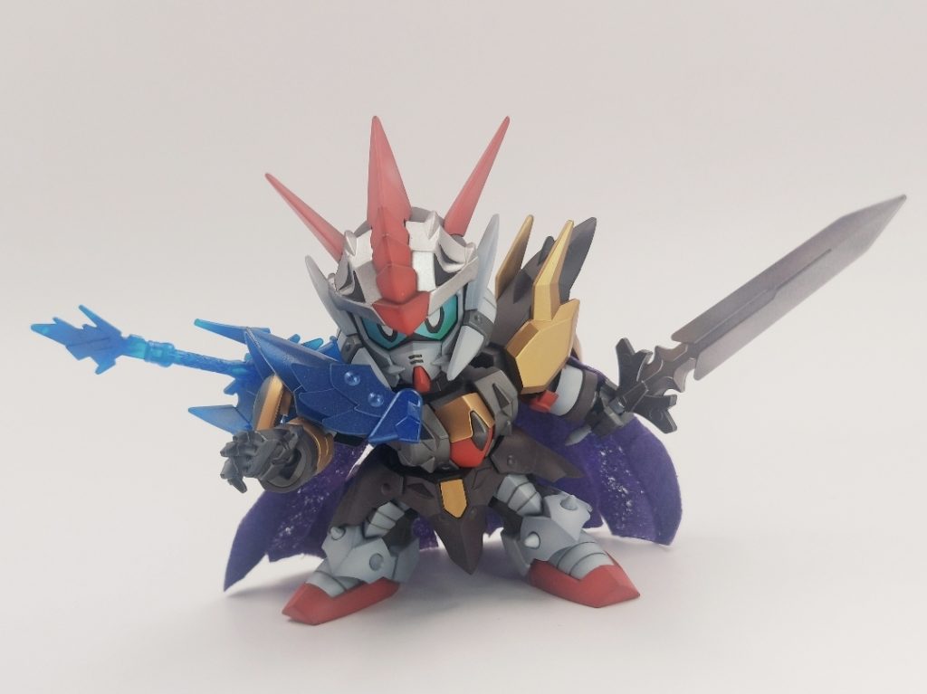 魔竜剣士ゼロガンダム–3枚目/制作者：Moki Plamo